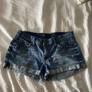 Fidelity distressed Jean shorts, size 28